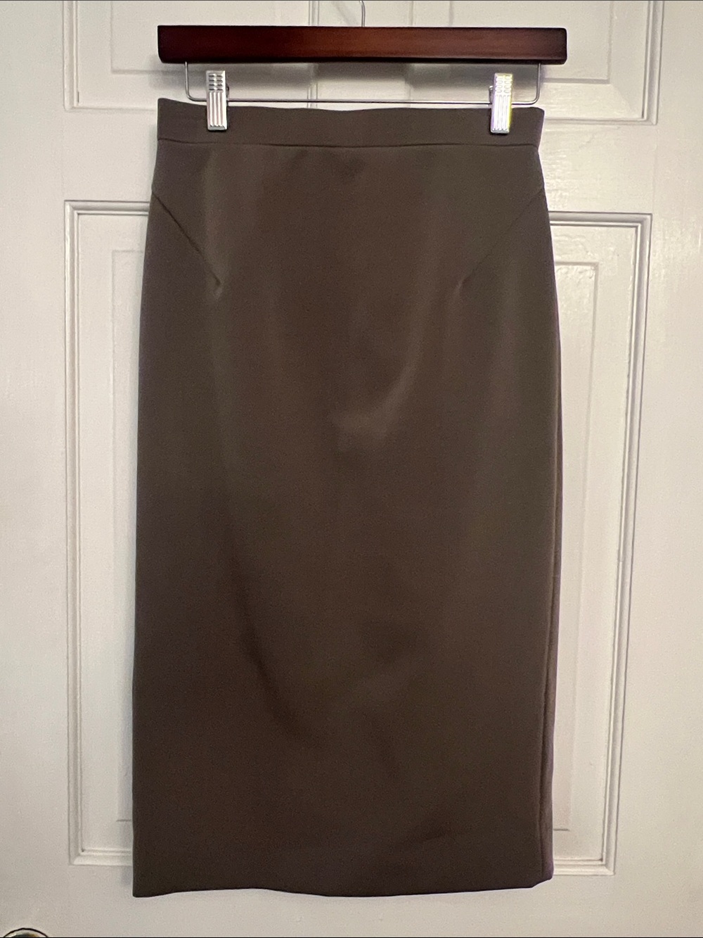 RAOUL Grey midi length ski pencil skirt. NWT